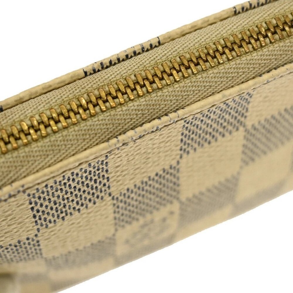 BUYIT Louis Vuitton Damier Azur Mini Pochette Accessoires N58010 DU4099 YQ05312 - Picture 10 of 11
